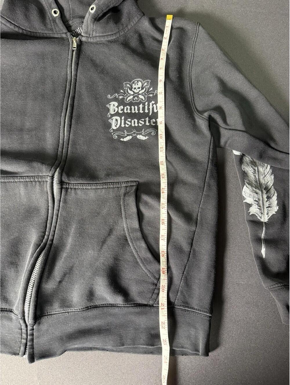 Beautiful Disaster “You Don’t Know My Story” Jacket Women’s Goth Apparel Size M - Picture 9 of 9